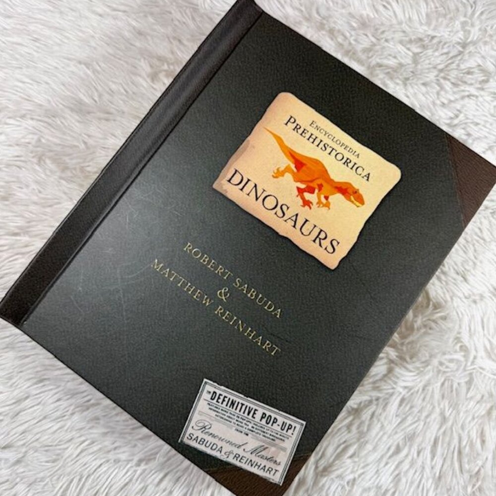 Vintage Encyclopedia Prehistorica Dinosaurs Definitive Pop-Up Book